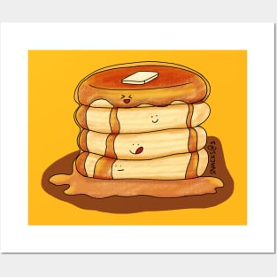 Stack up the pancakes Posters and Art